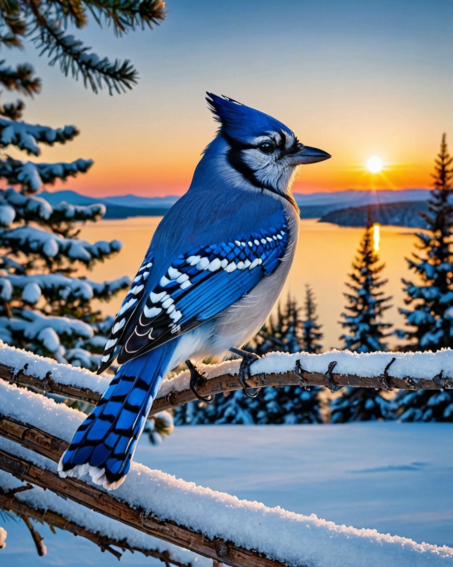 Blue Jay Art Print