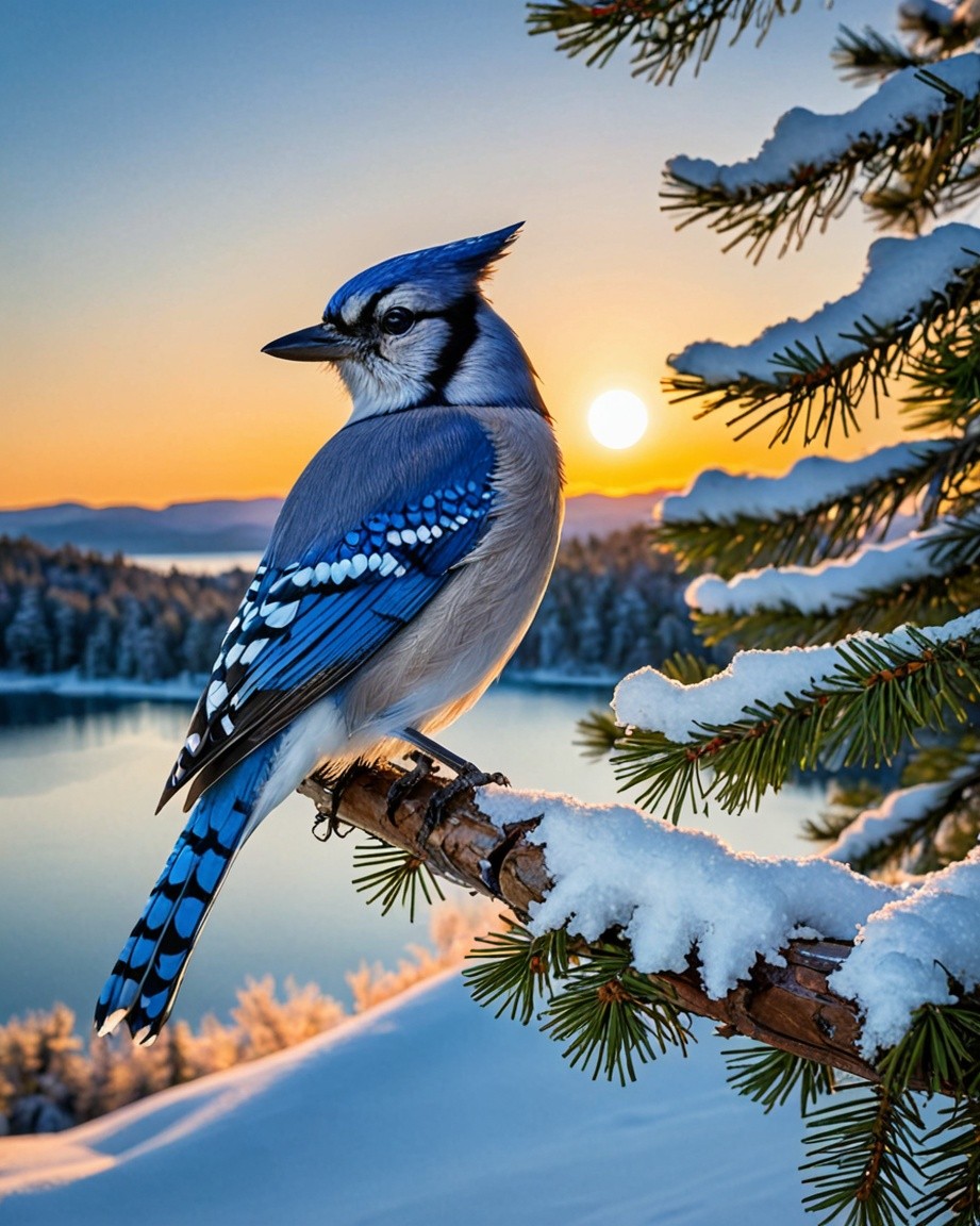Blue Jay Art Print