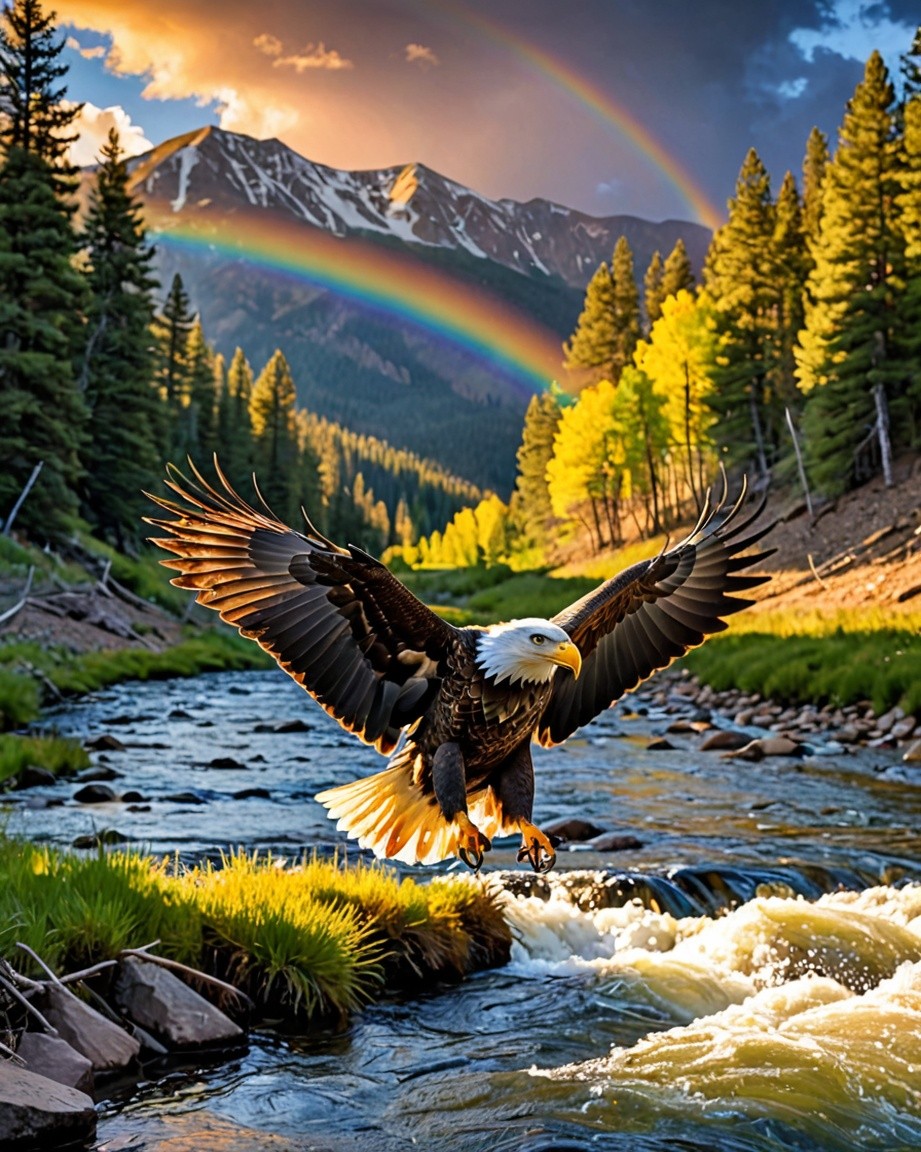 Bald Eagle Canvas Art