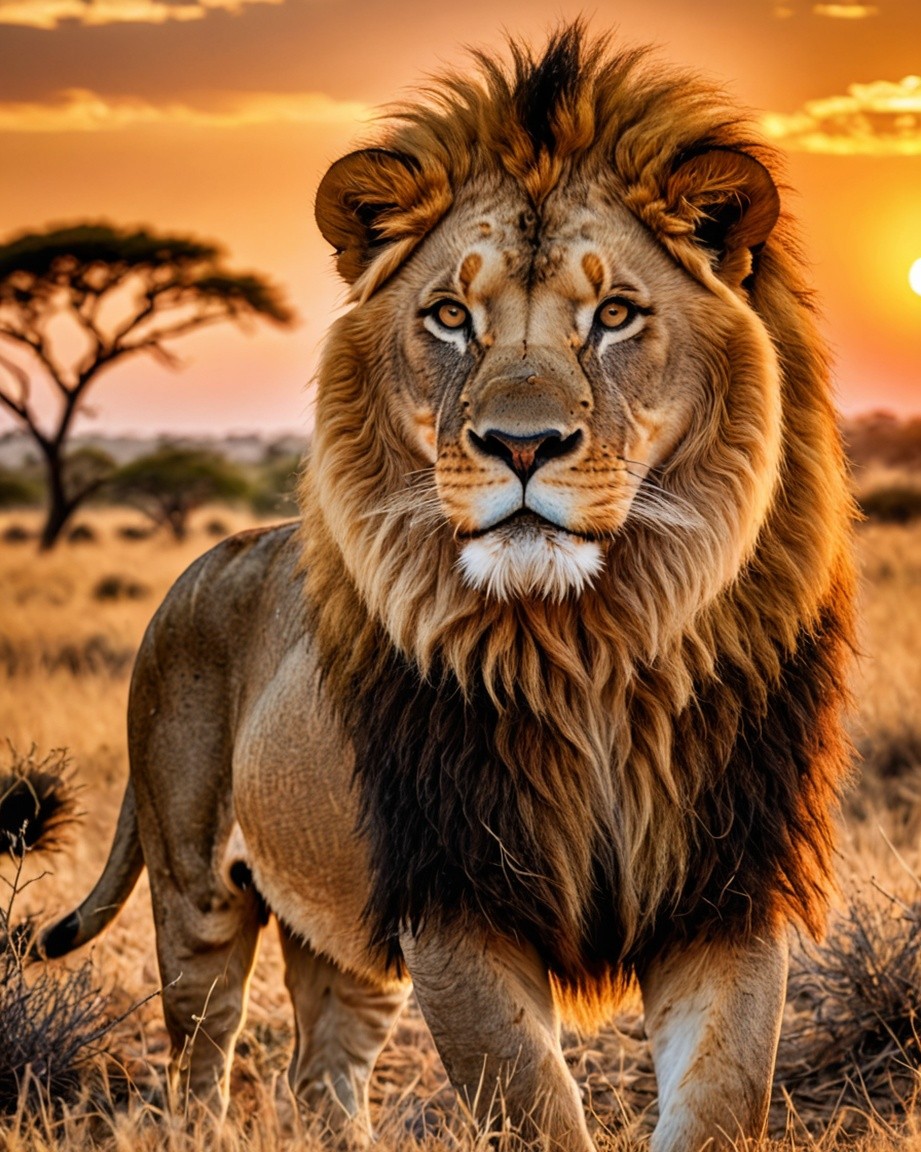 Majestic Lion Photograph