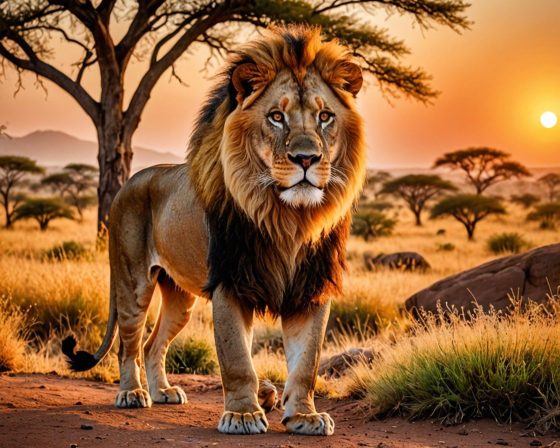 African Lion Photograph