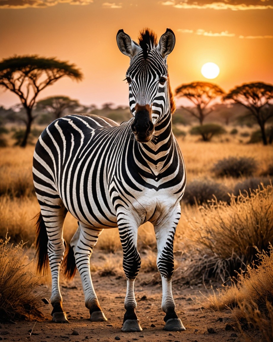 Majestic Zebra Photo