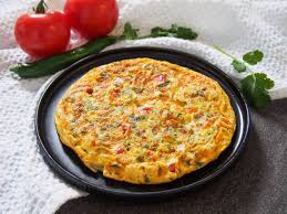 Masala spicy omlette (2 eggs)