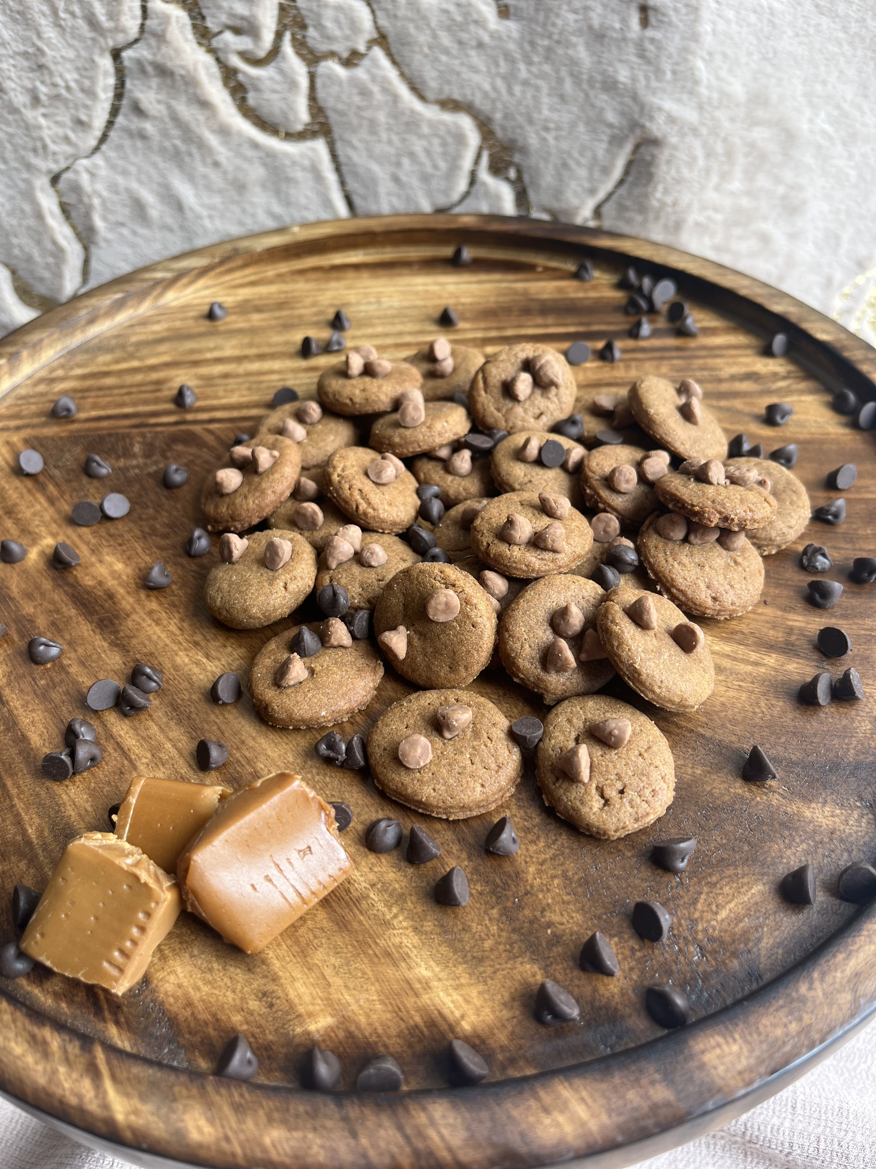 Coffee bite biscuits