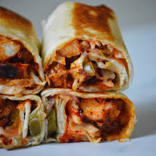 Peri peri chicken roll