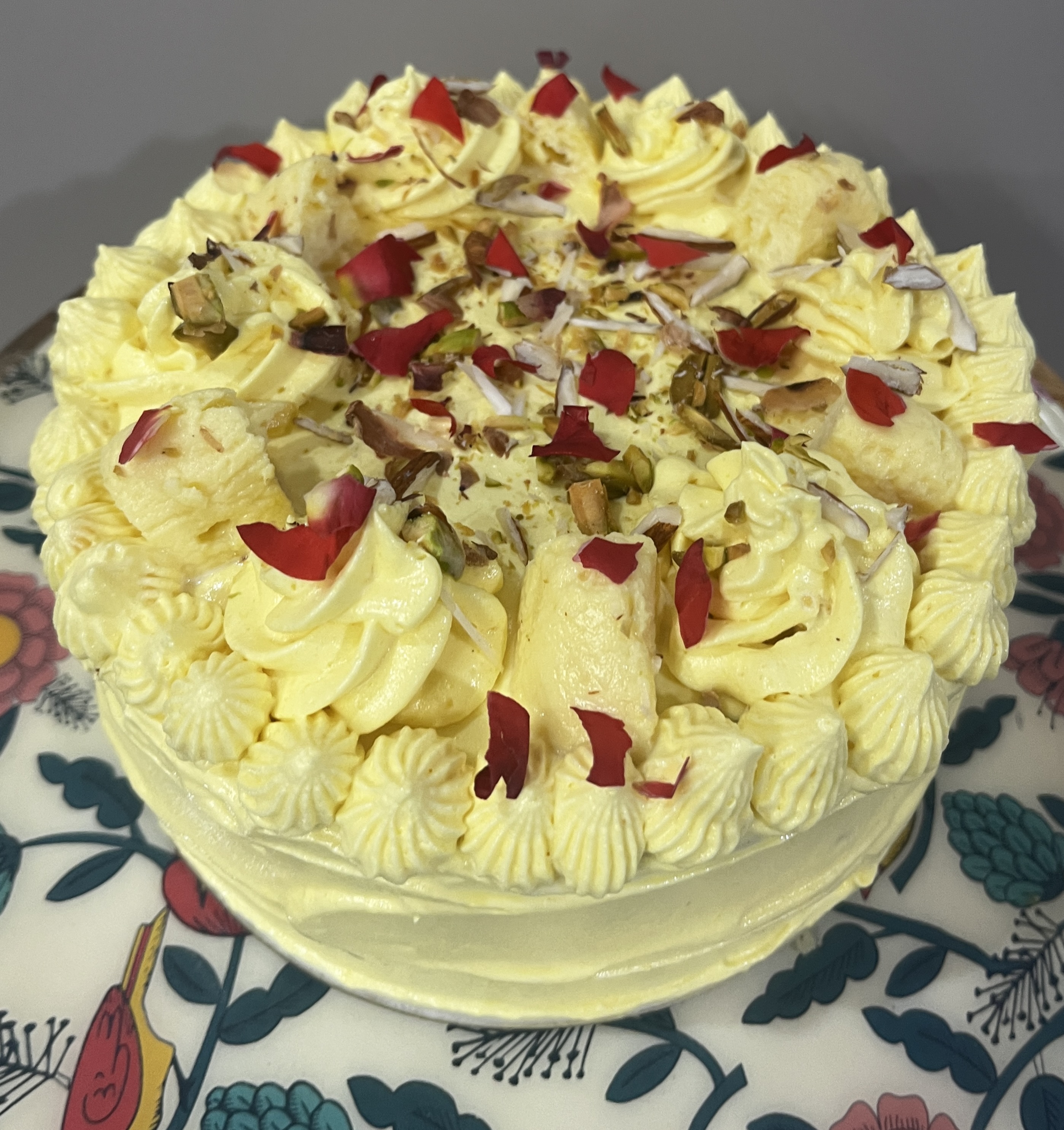 Rasmalai Cake (Eggless)