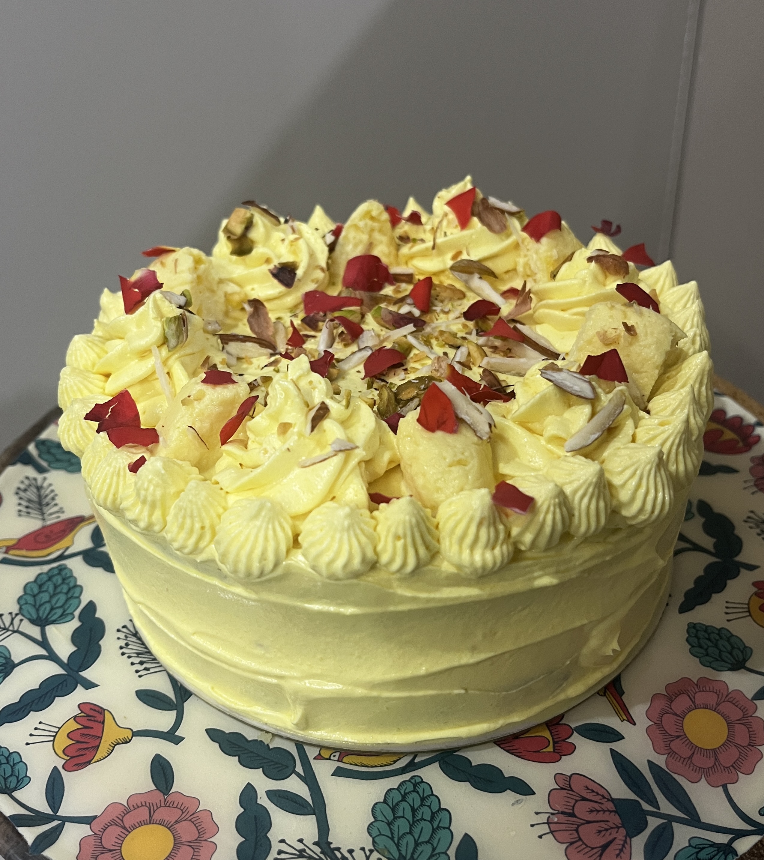 Rasmalai Cake (Eggless)