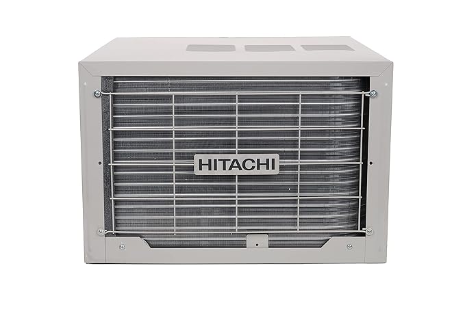 Hitachi 1 Ton 2 Star Window AC (Copper, Dust Filter, 2021 Model, RAW312HEDO, White)