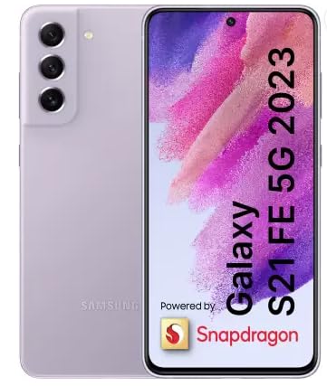 SAMSUNG Galaxy S21 FE 5G with Snapdragon 888, Lavender (8GB, 128GB)