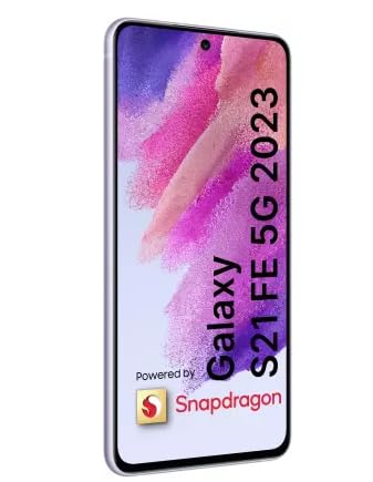 SAMSUNG Galaxy S21 FE 5G with Snapdragon 888, Lavender (8GB, 128GB)
