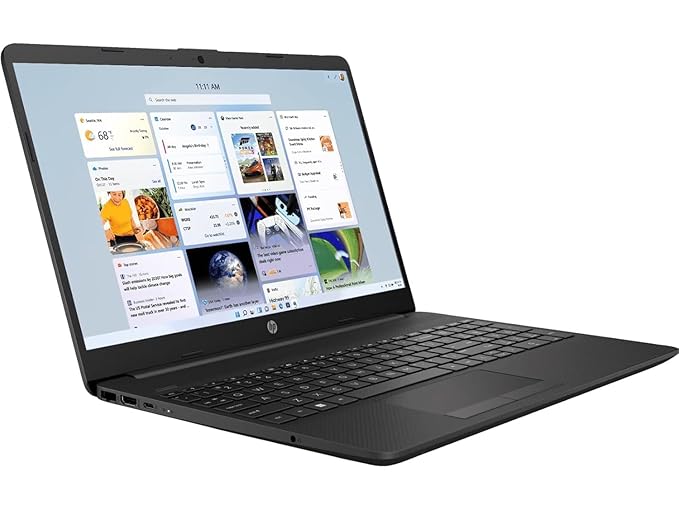 HP Laptop 255 G9 (2024), AMD Athlon Silver 3050U - (8GB/256GB SSD/AMD Radeon Graphics/Windows 11 Pro) Thin and Light Business Laptop/15.6" (39.62cm)/Black/1.47 kg/MS Office 2021 Pro Plus