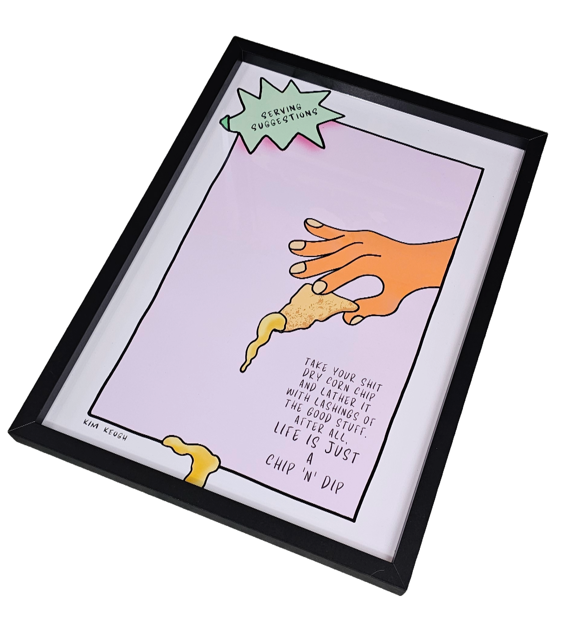 Chip'n'Dip Poster print