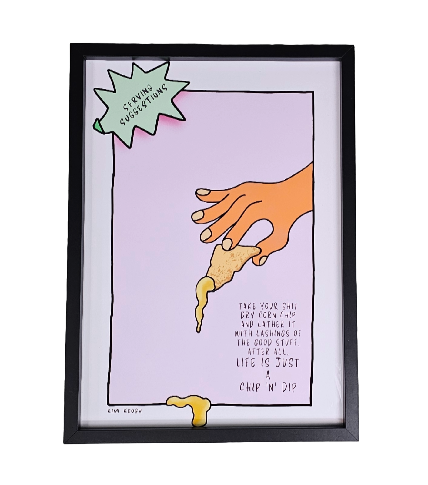Chip'n'Dip Poster print