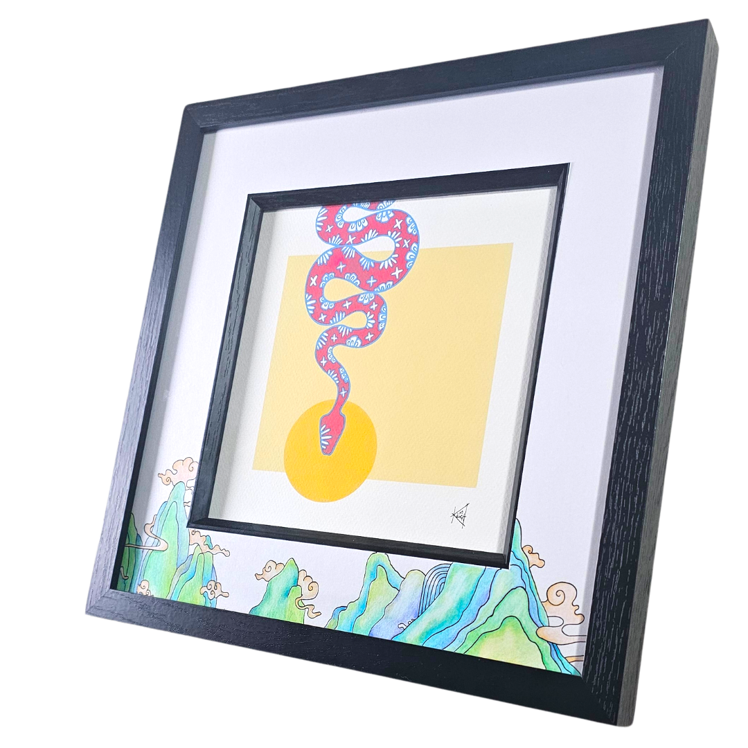 Rising Fortune. Framed Limited Ed.1/25.