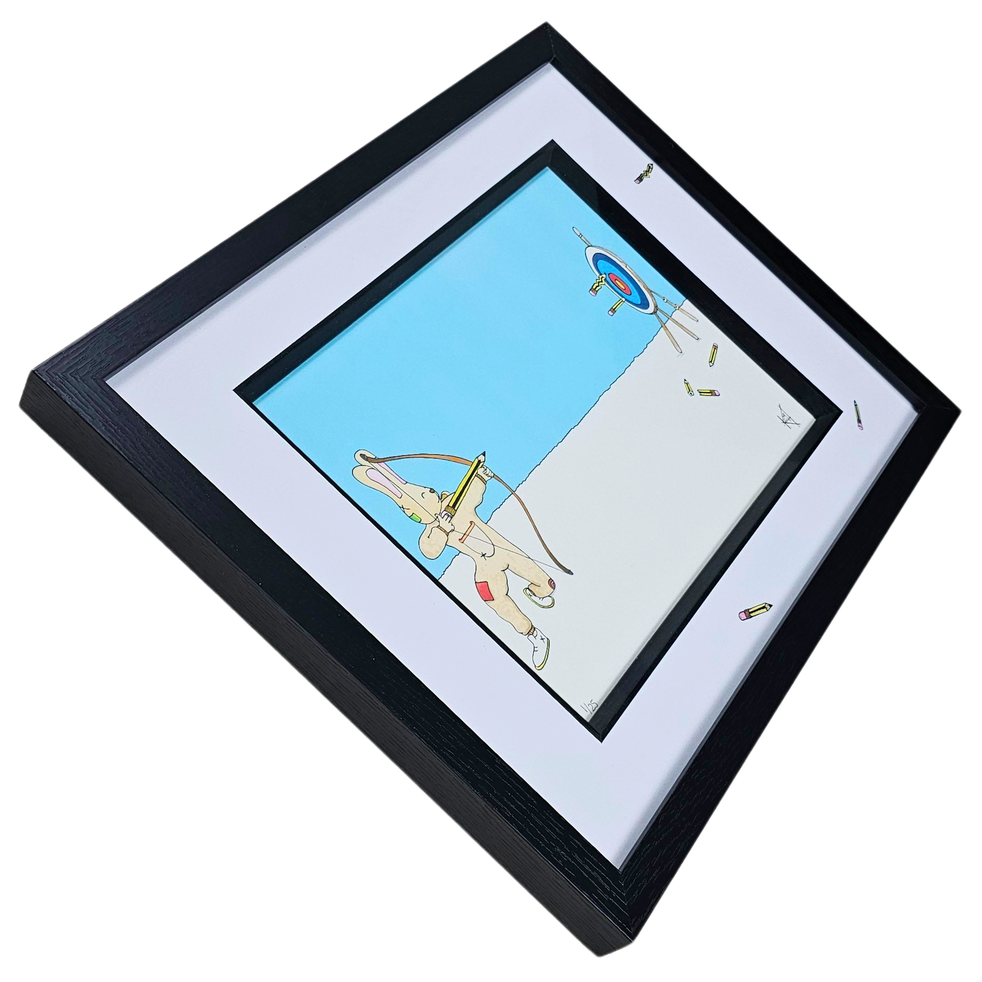 Fastest Draw First - Framed Limited Ed.1/25.