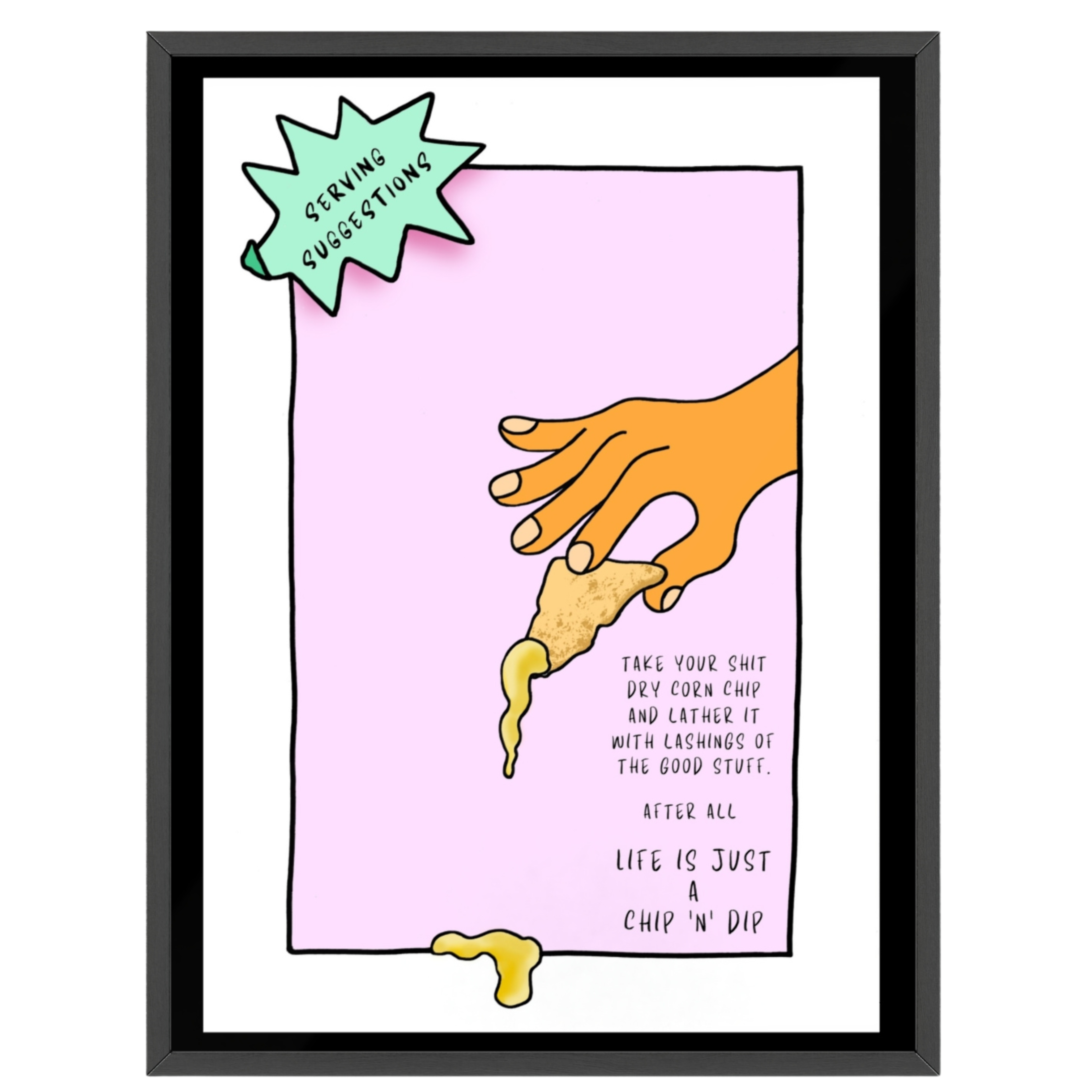 Chip and Dip - Limited Edition Print (Run of 50)
