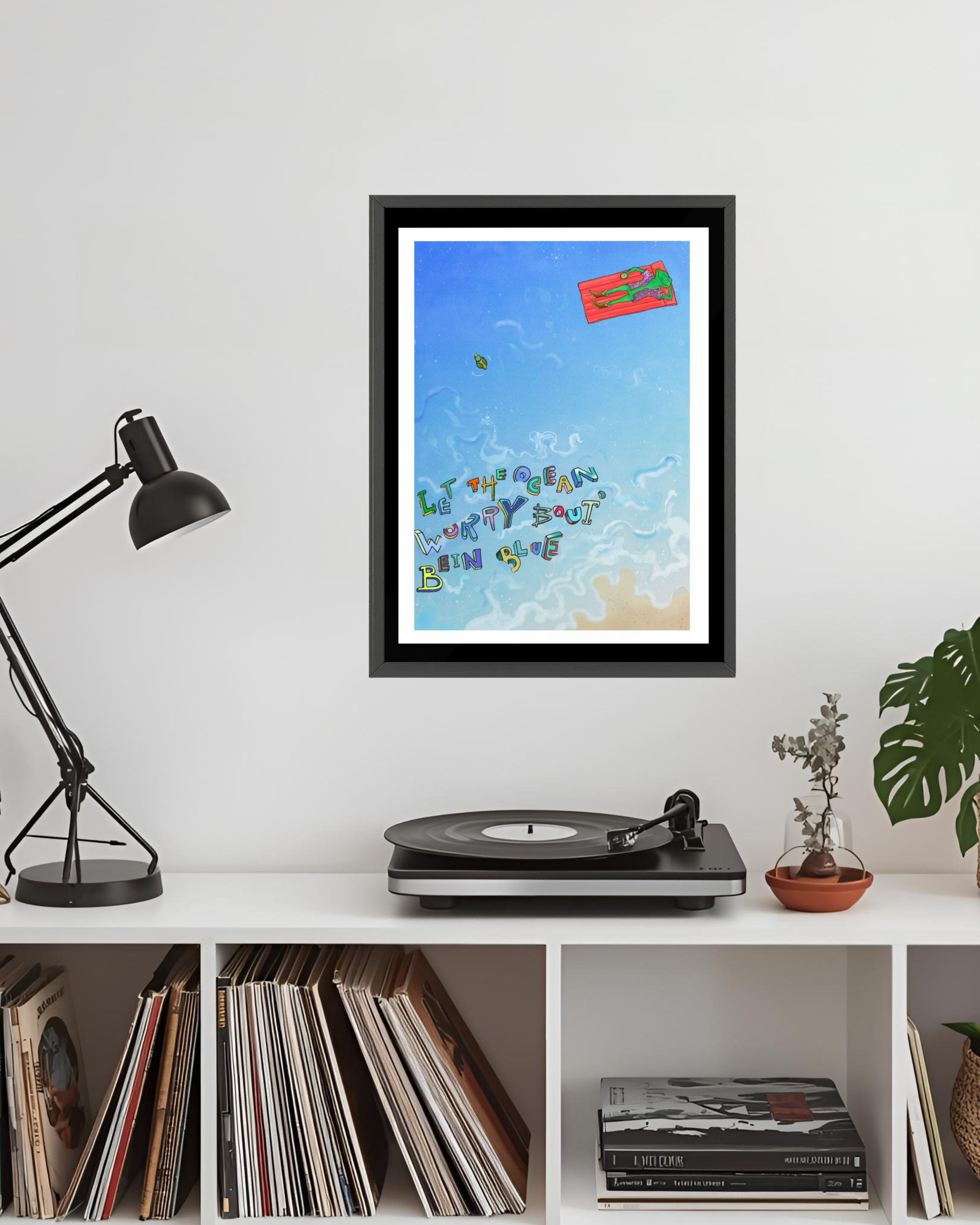 Bein' blue - Limited Edition Print (Run of 50)