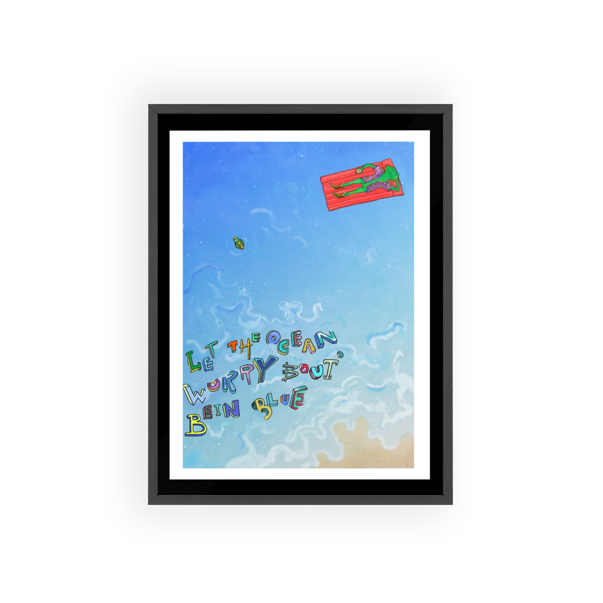 Bein' blue - Limited Edition Print (Run of 50)