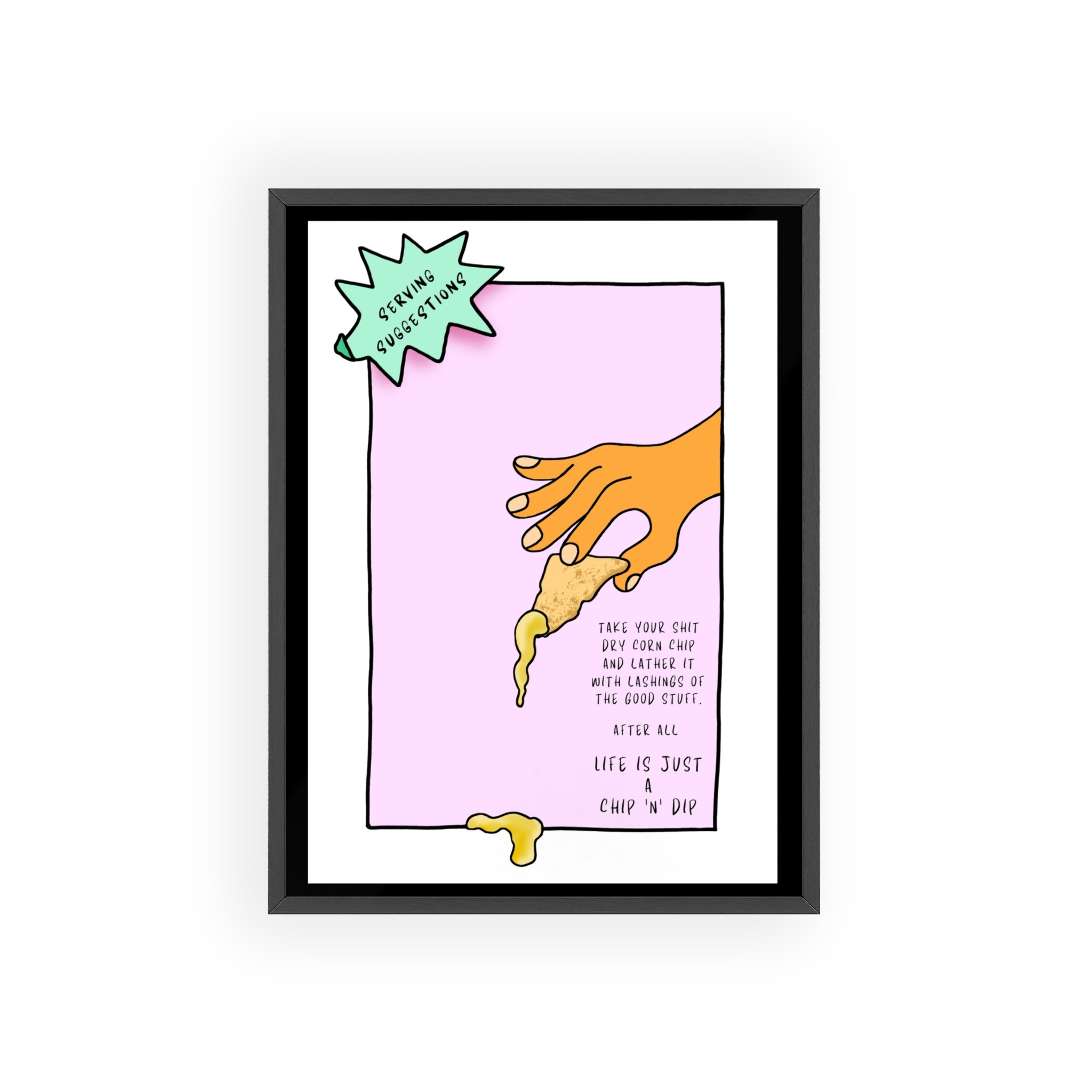 Chip and Dip - Limited Edition Print (Run of 50)