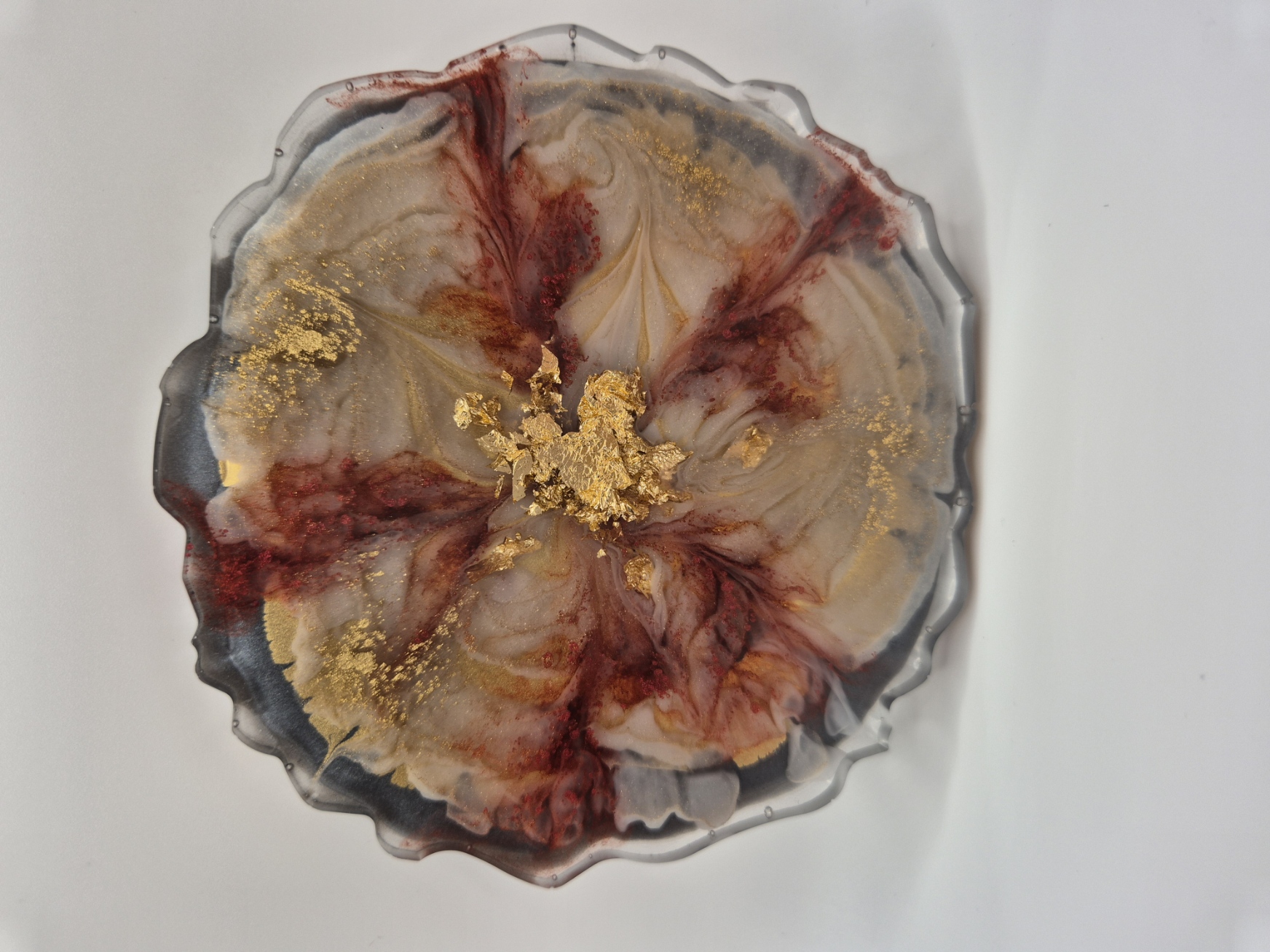 Untersetzter mit Farbverlauf