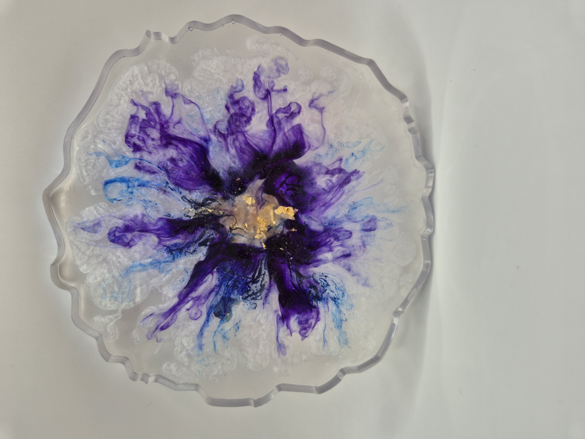 Untersetzter mit Farbverlauf