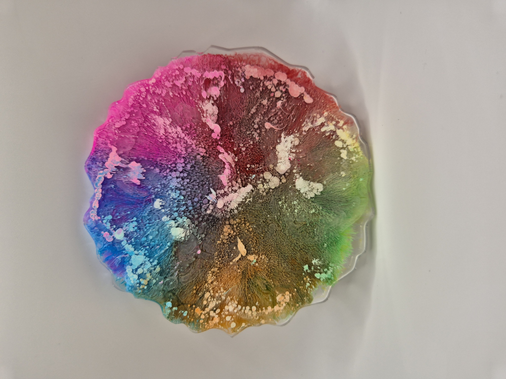 Untersetzer Farbexplosion