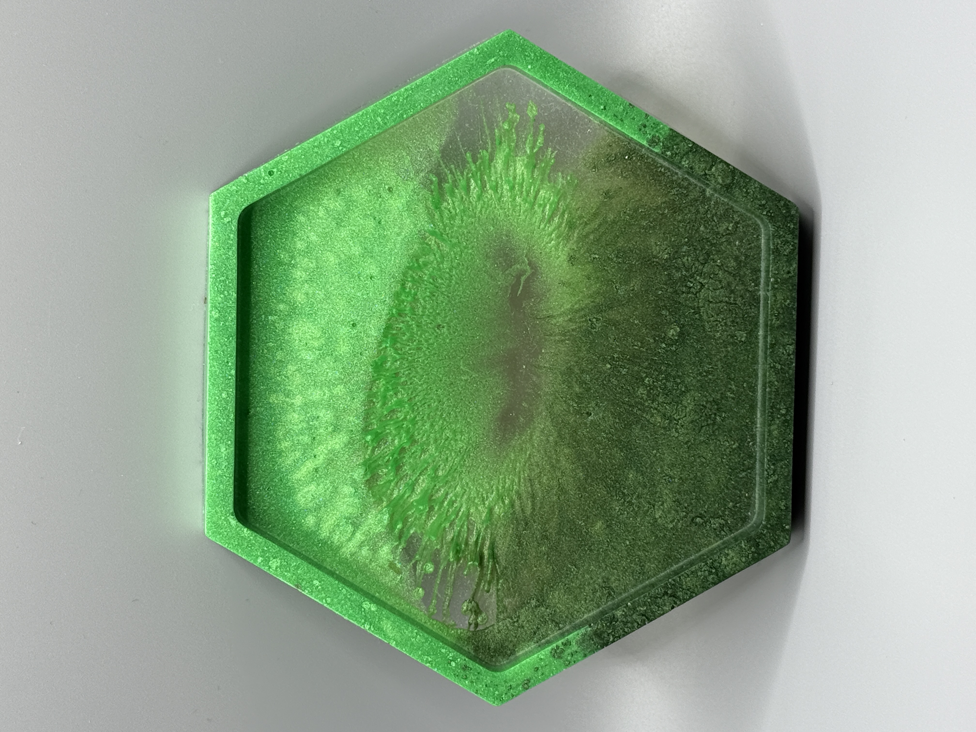 Untersetzer mit Vertiefung