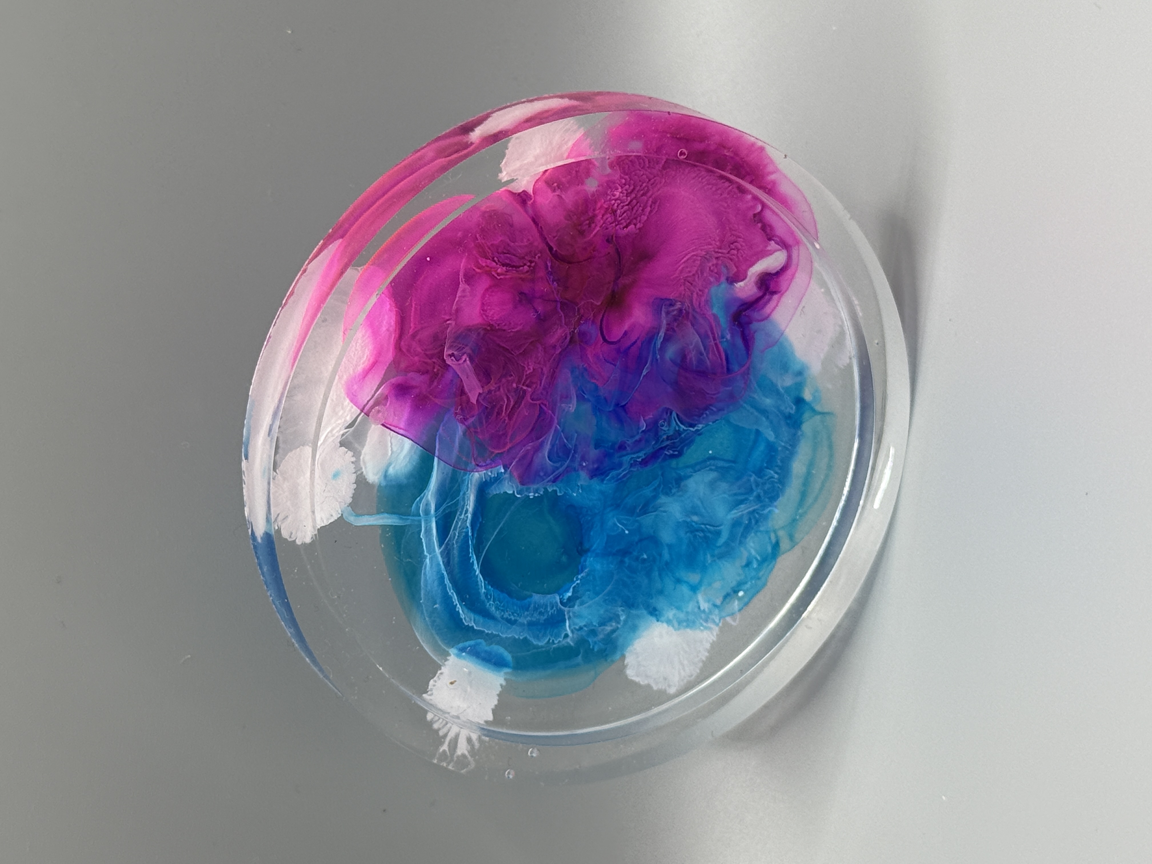 Untersetzer mit Vertiefung