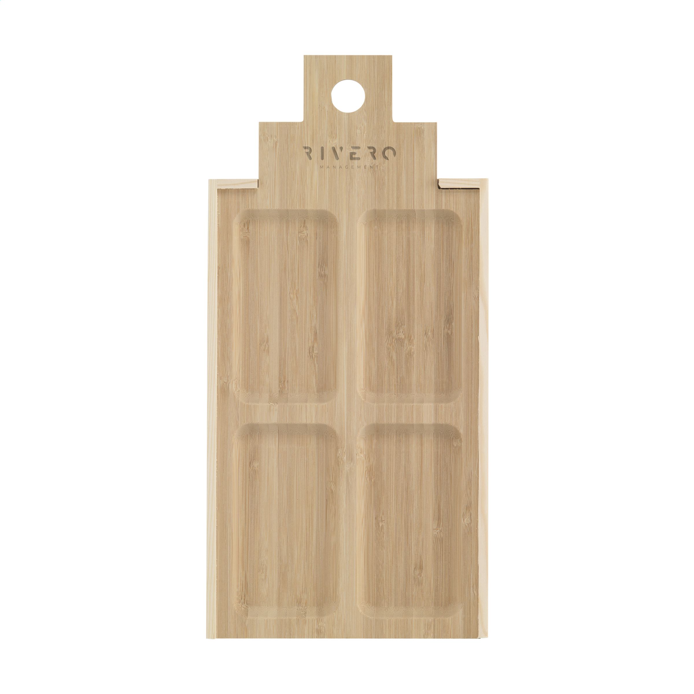 W014 RackPack Vyno dovanų dėžutė ir užkandžių lėkštė viename