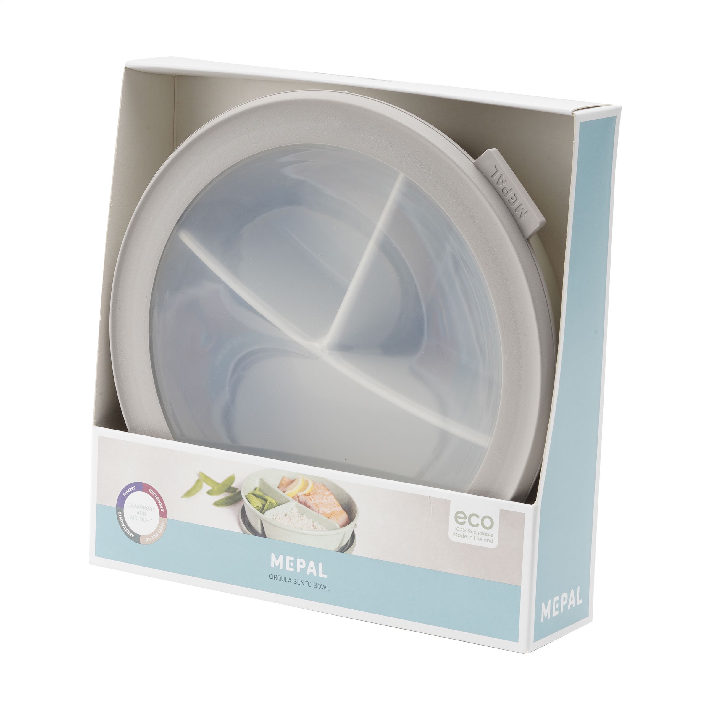 1008 „Mepal“ Patvari, plastikinė laikymo dėžutė arba pietų dėžutė su dangteliu