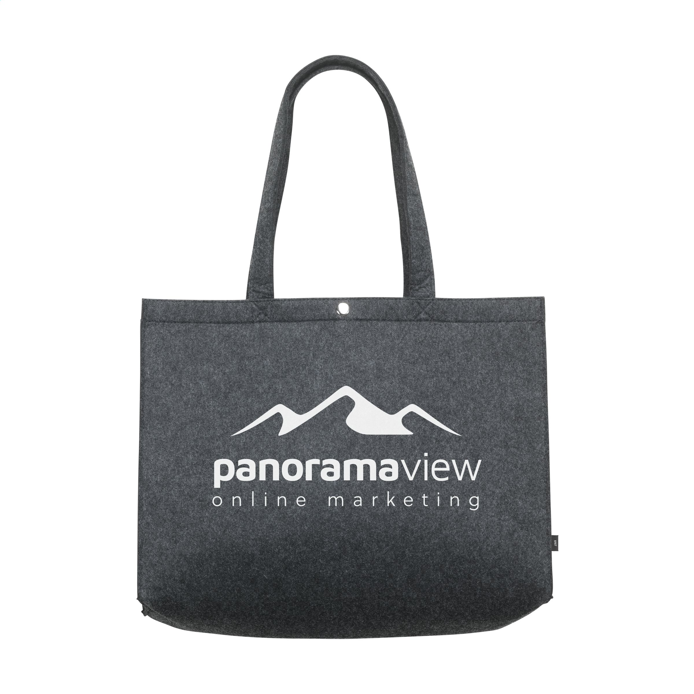 3983 Patvarus ir erdvus pirkinių krepšys pagamintas iš perdirbto veltinio