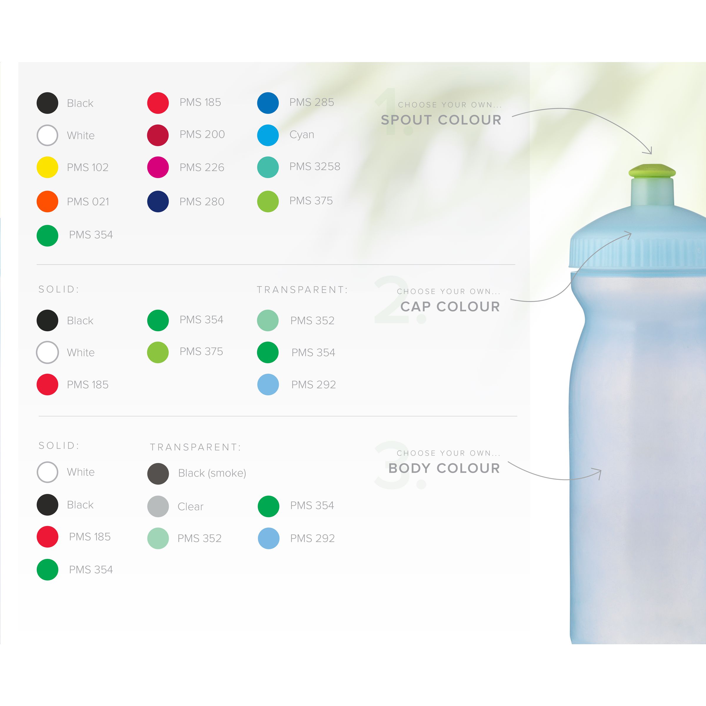 W384 Sportinė gertuvė pagaminta iš cukranendrių 600 ml