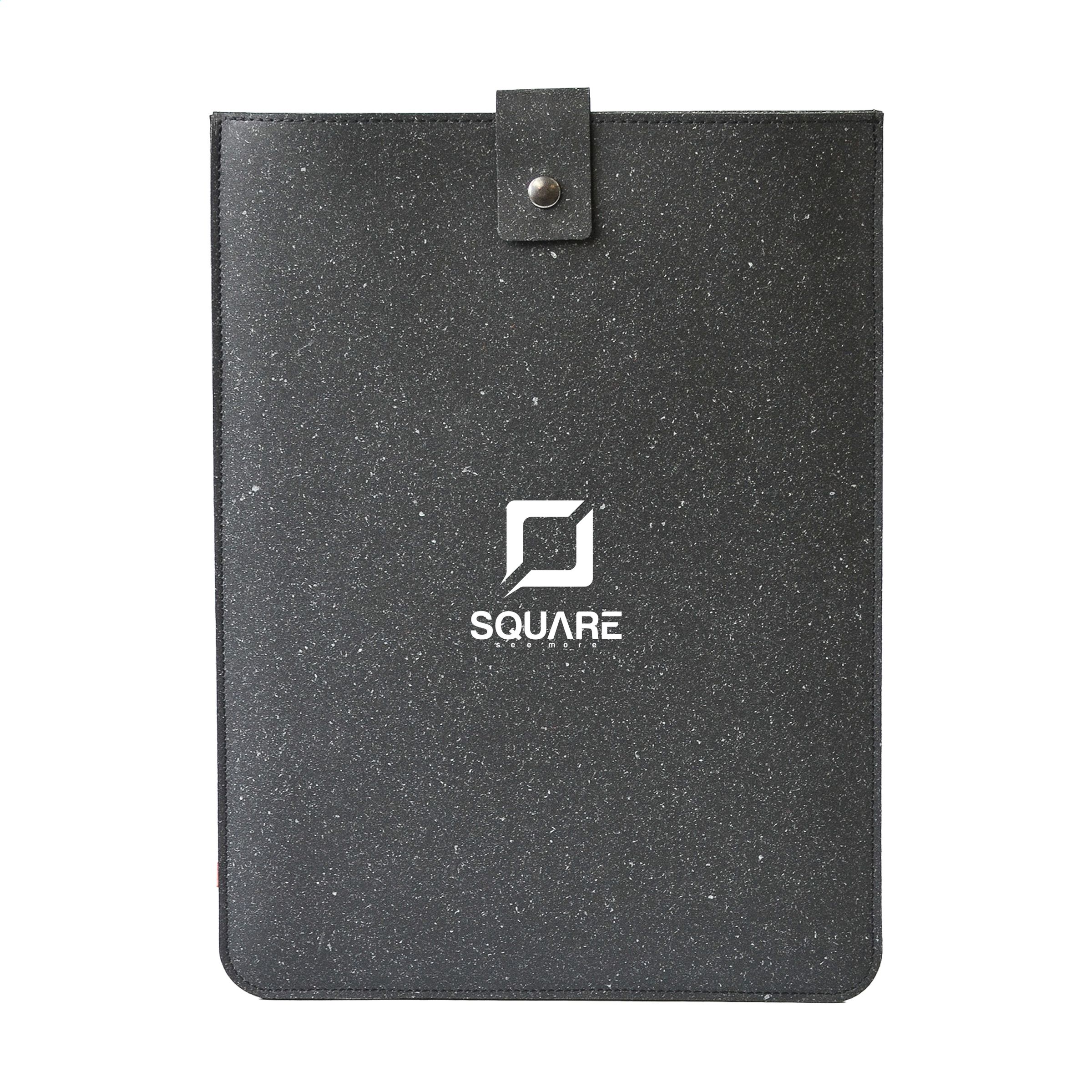 W494 Stilingas 14 colių nešiojamojo kompiuterio dėklas, pagamintas iš perdirbtų itališkos odos atliekų ir natūralių rišiklių.