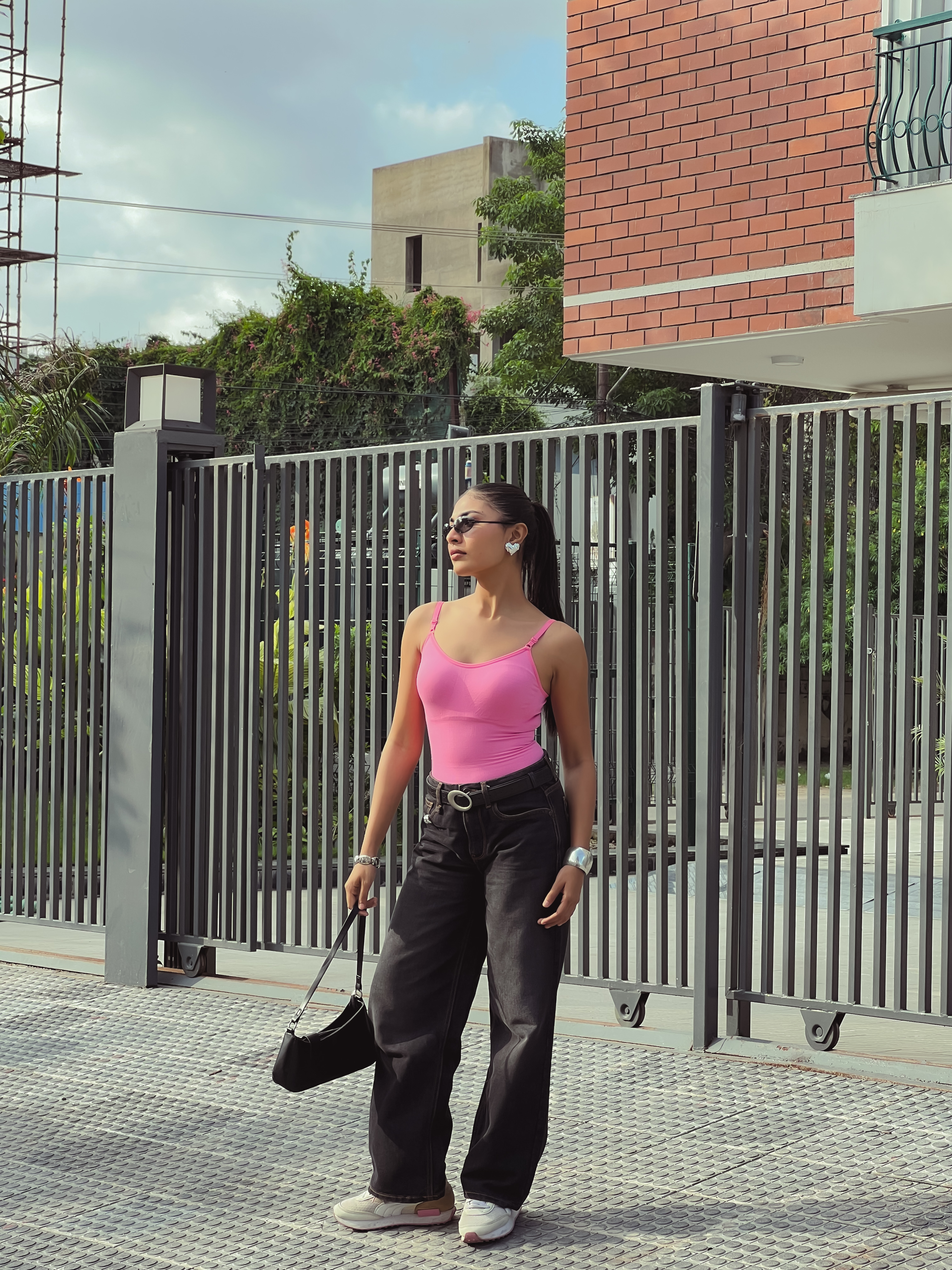 HAVANA Contour Daisy Pink Bodysuit 