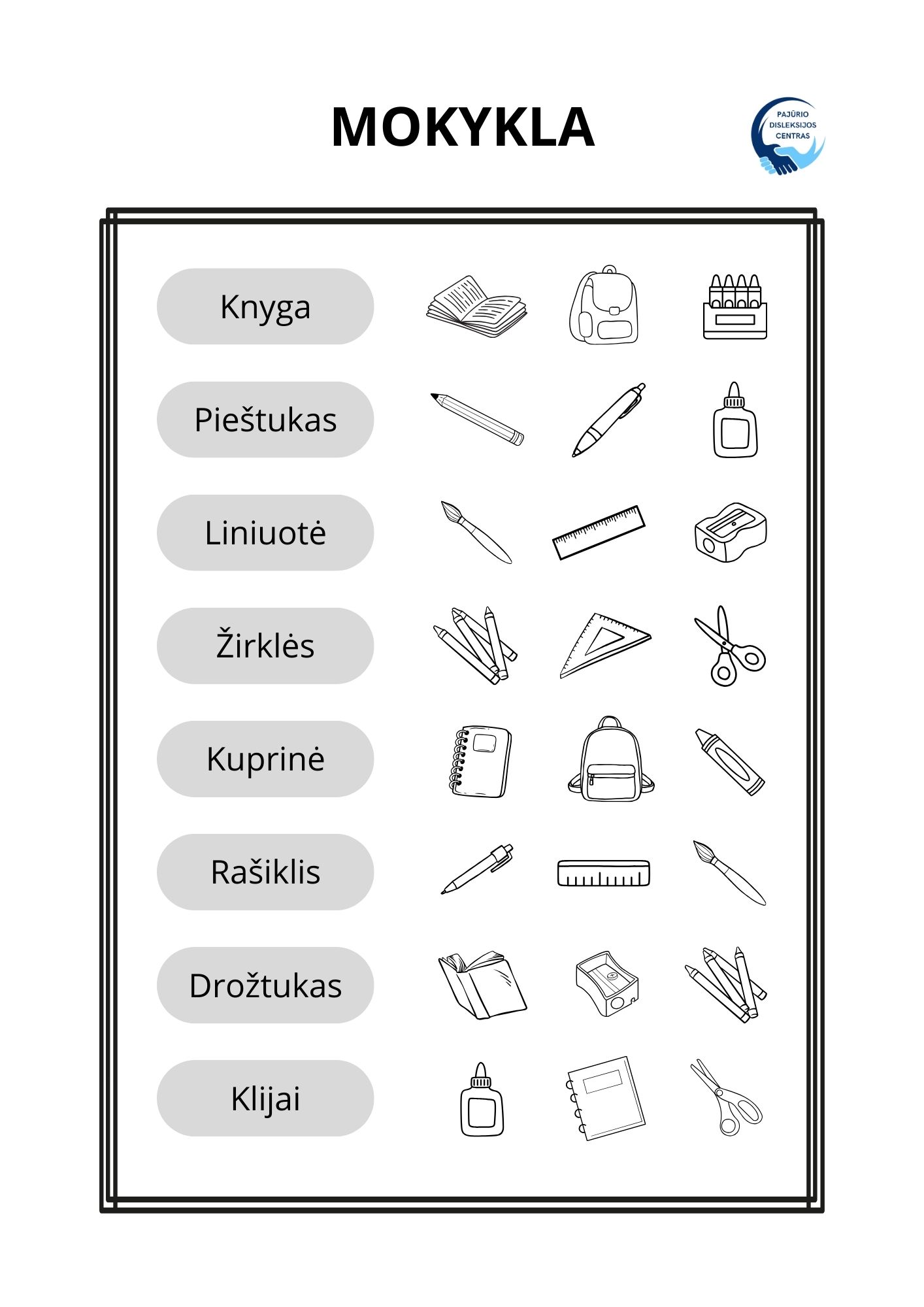 Kalbos ugdymo pratybos PDF
