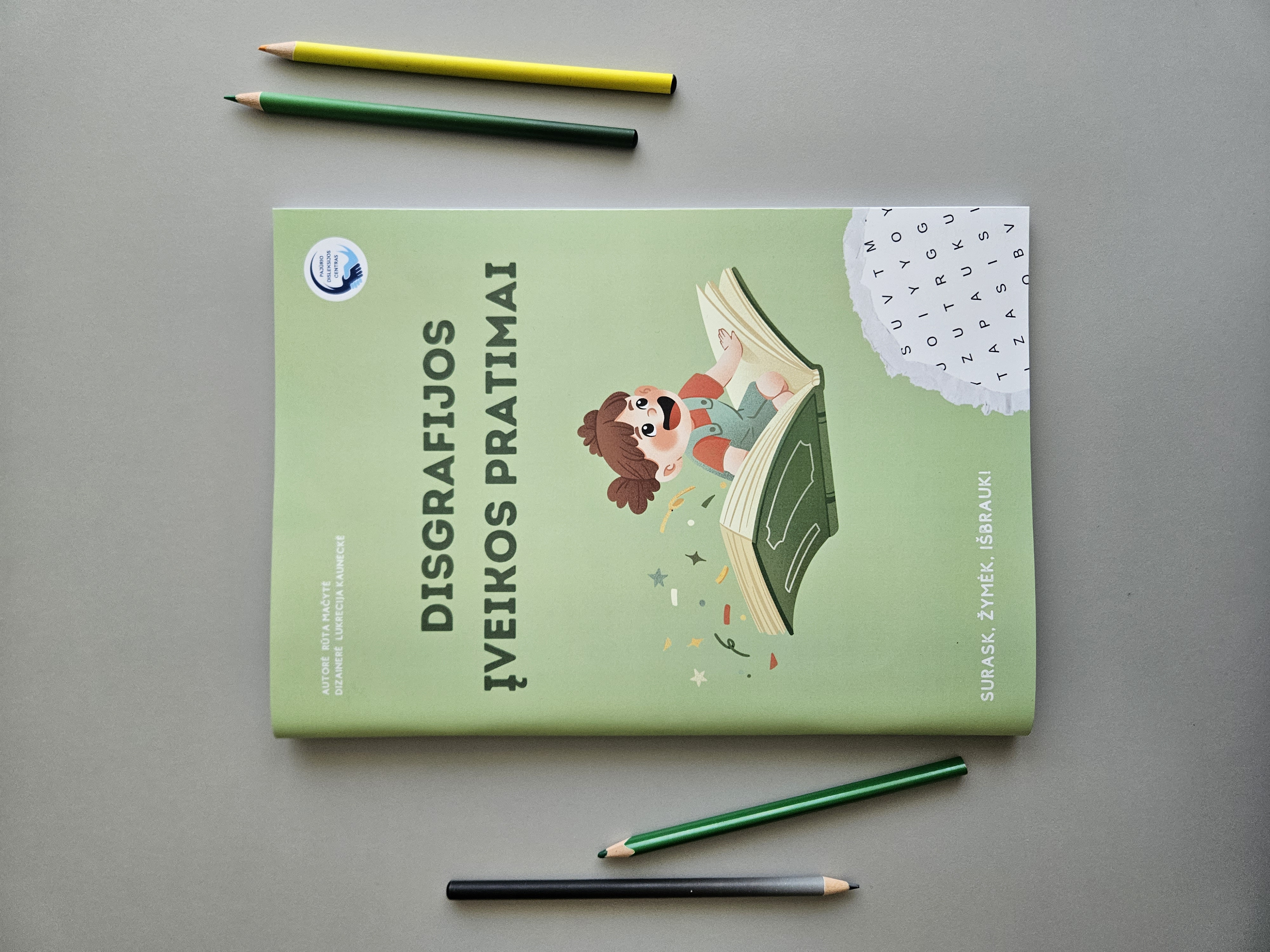 Disgrafijos įveikos pratimai