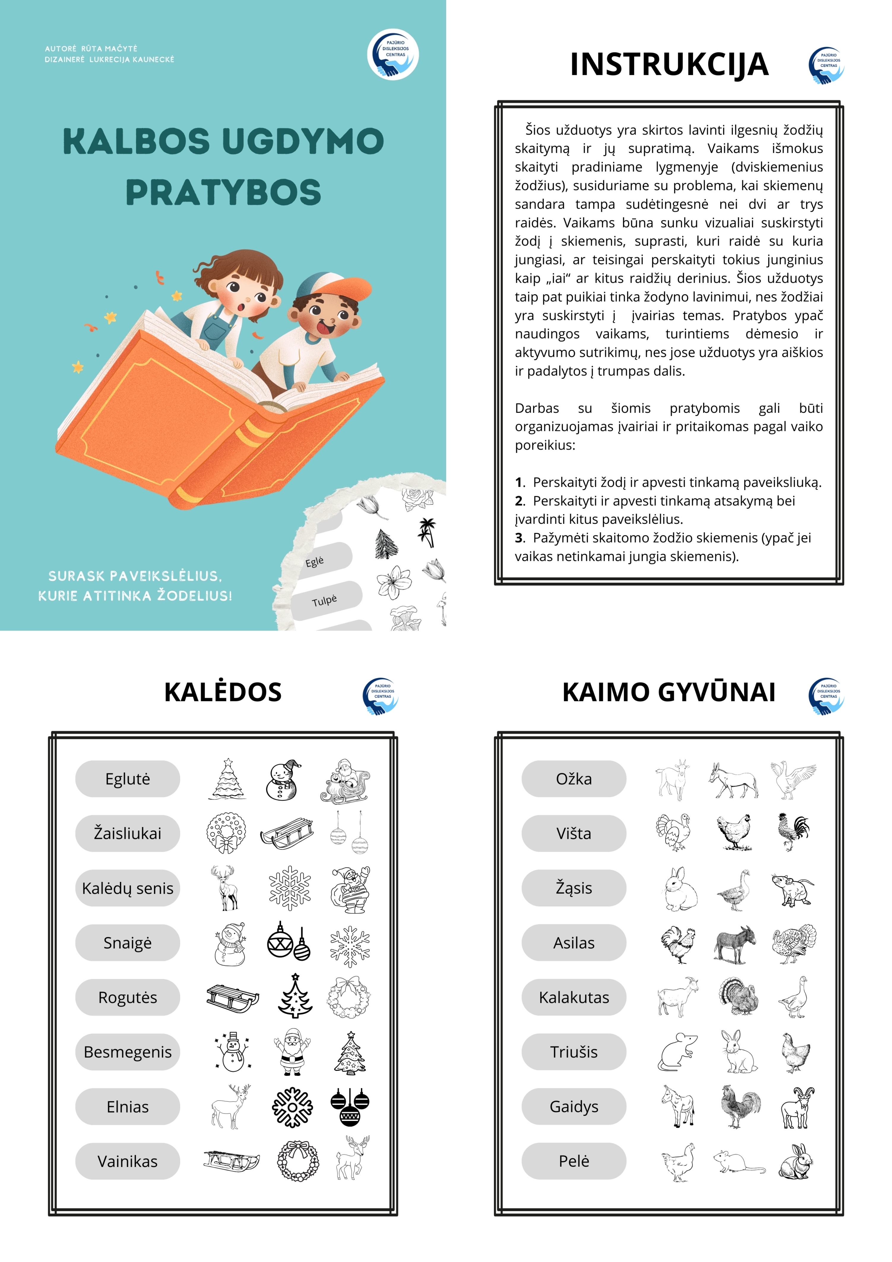 Kalbos ugdymo pratybos