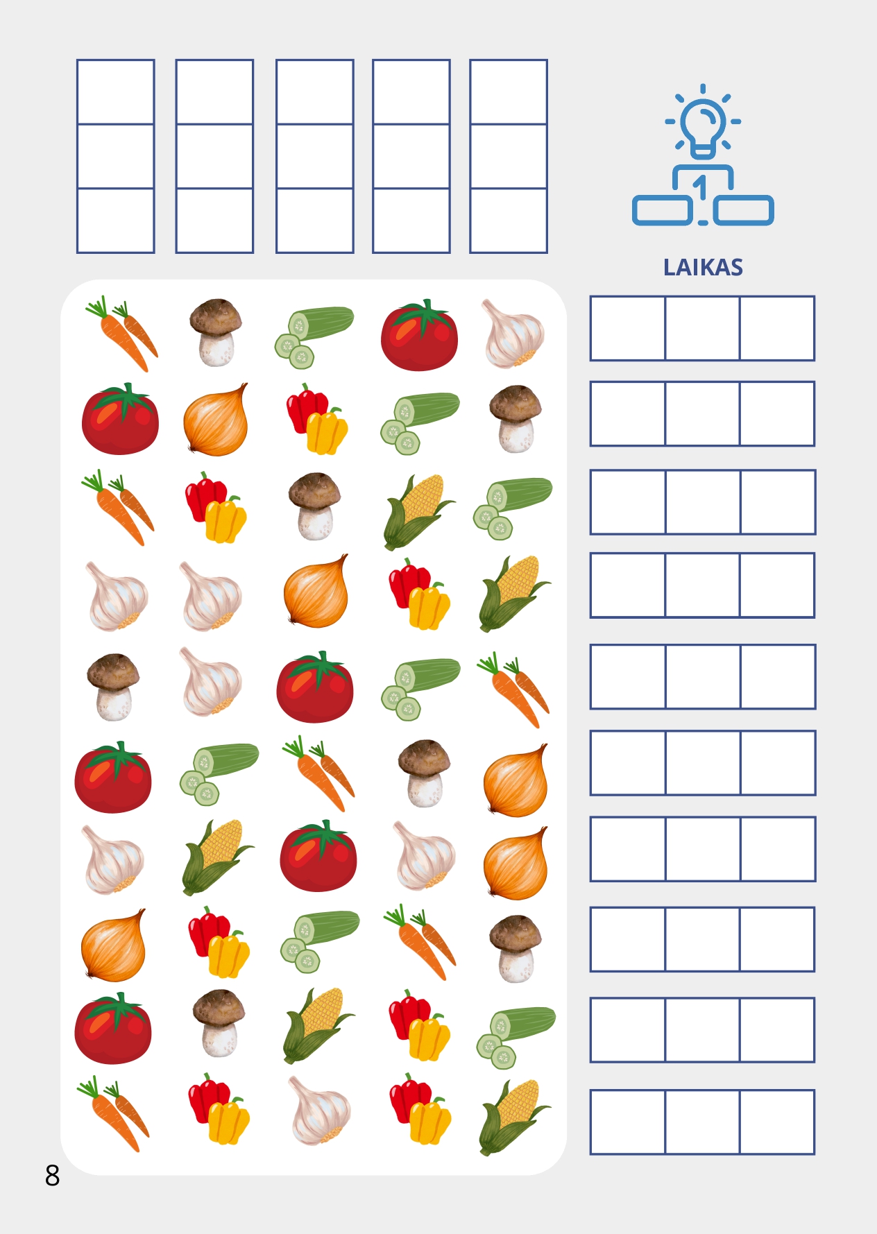 Greitojo vardijimo pratybos 