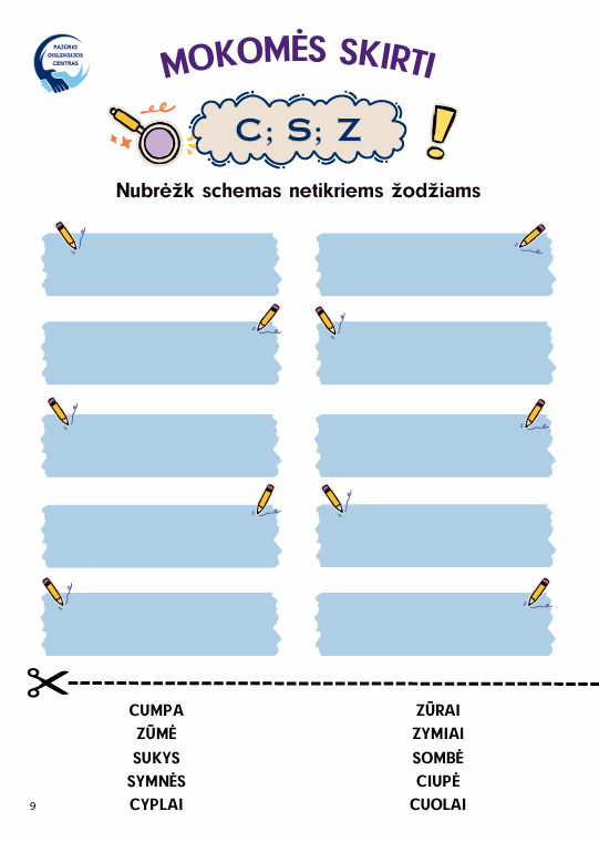 Foneminės analizės pratybos 2 dalis