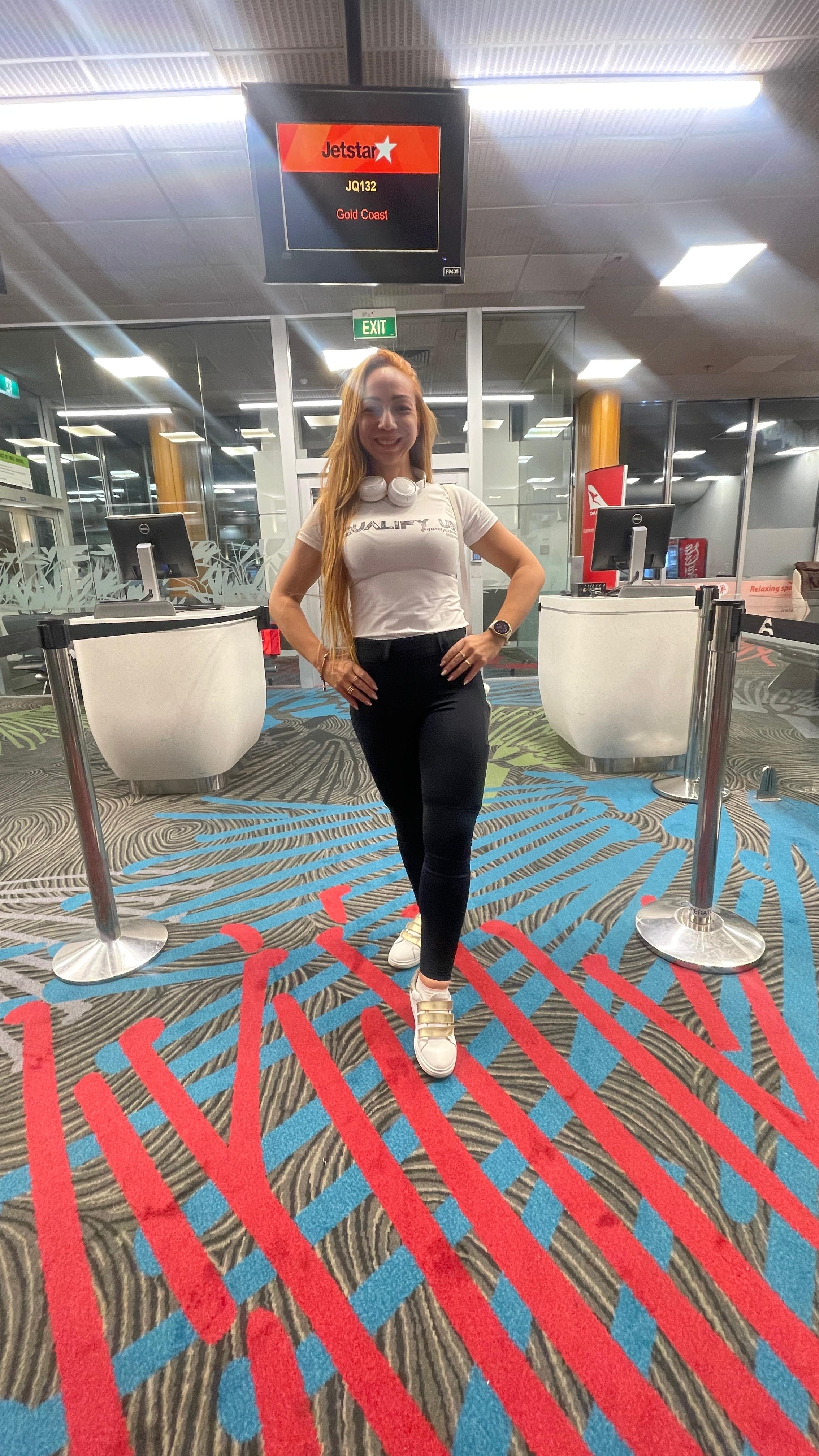 Baby Look Dry Fit com Estampa do Curso
