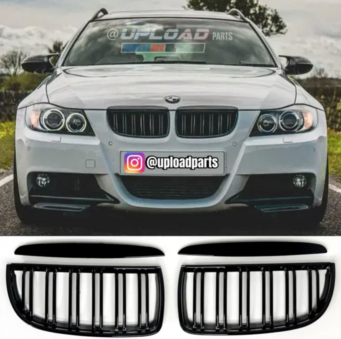 Grelhas Duplas M Performance BMW E90 E91