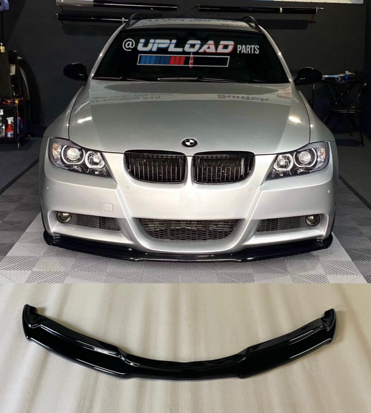 LIP FRONTAL BMW SÉRIE 3 - E90 e E91 PRE LCI - LOOK MAX