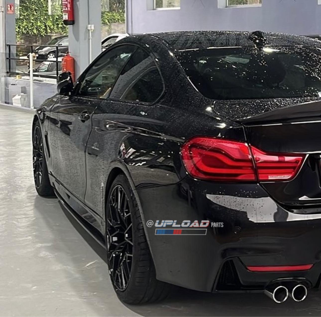LAMINAS LATERAIS BMW SÉRIE 4 - F32, F33 e F36 LOOK M PERFORMANCE