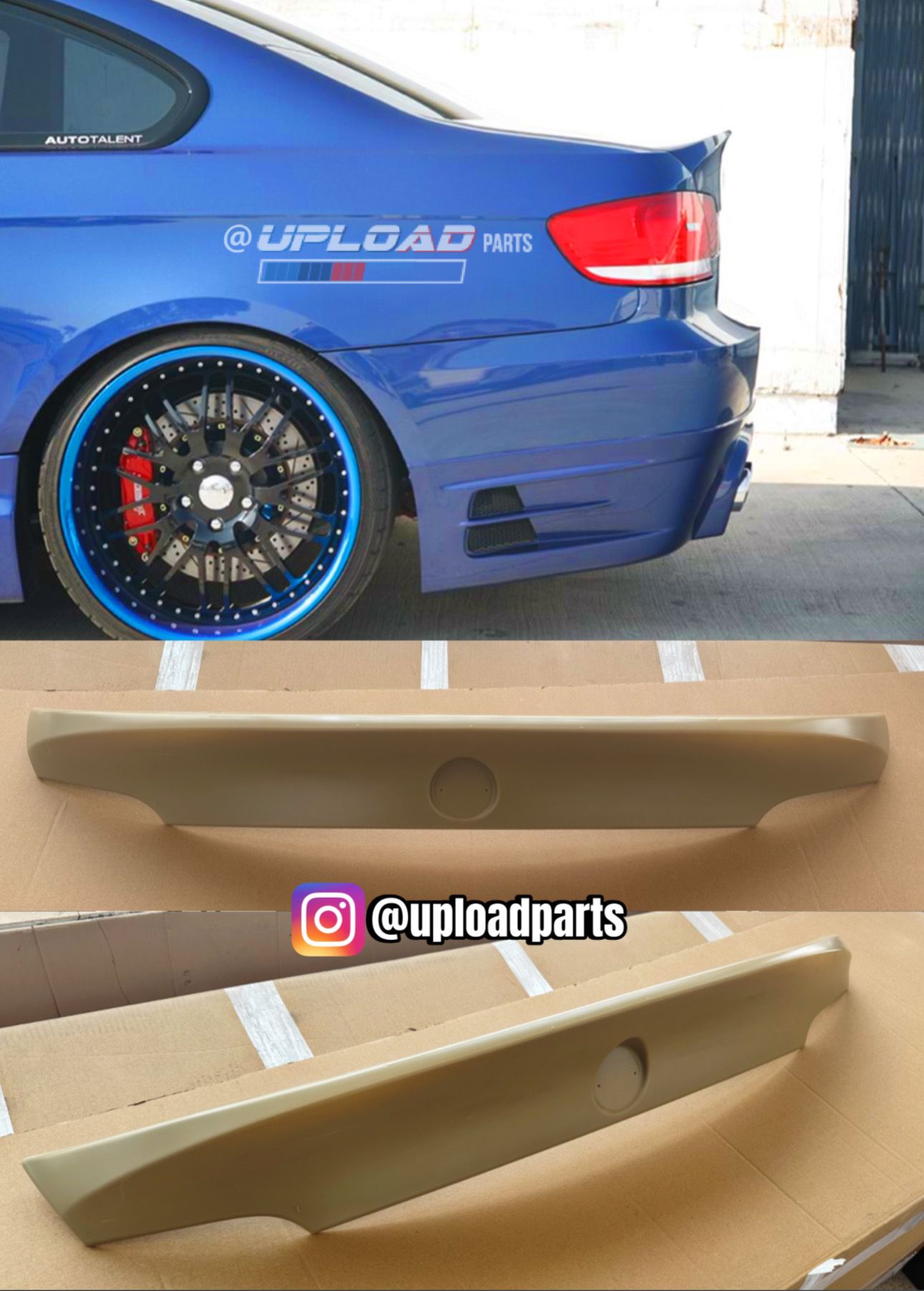 SPOILER BMW SÉRIE 3 - E92 LOOK CSL