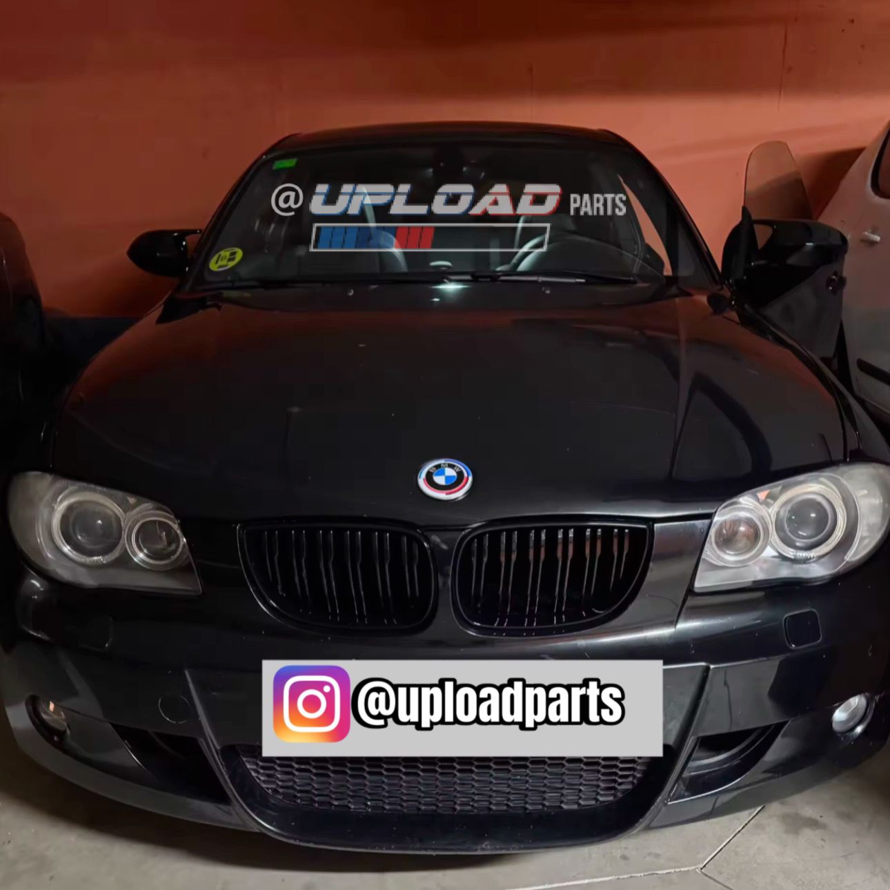 GRELHAS DUPLAS BMW SÉRIE 1 - E81 E87 LOOK M PERFORMANCE