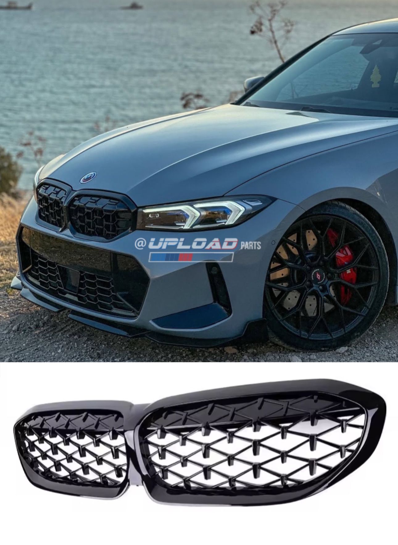 GRELHAS DIAMANTE BMW SÉRIE 3 - G20 G21 