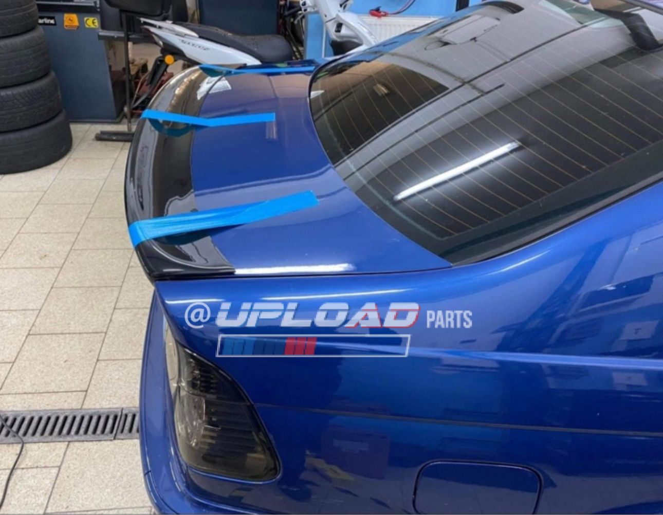 SPOILER BMW SÉRIE 3 - E46 SEDAN LOOK CSL (4 PORTAS)