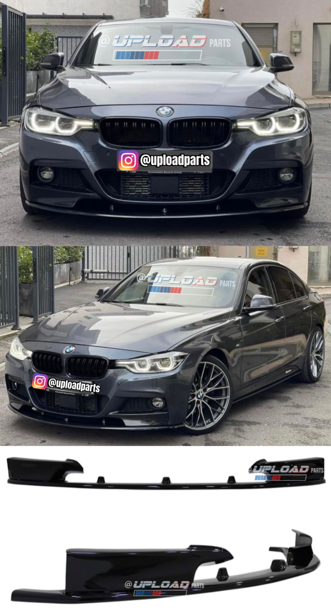 LIP FRONTAL BMW SÉRIE 3 - F30 F31  LOOK M PERFORMANCE