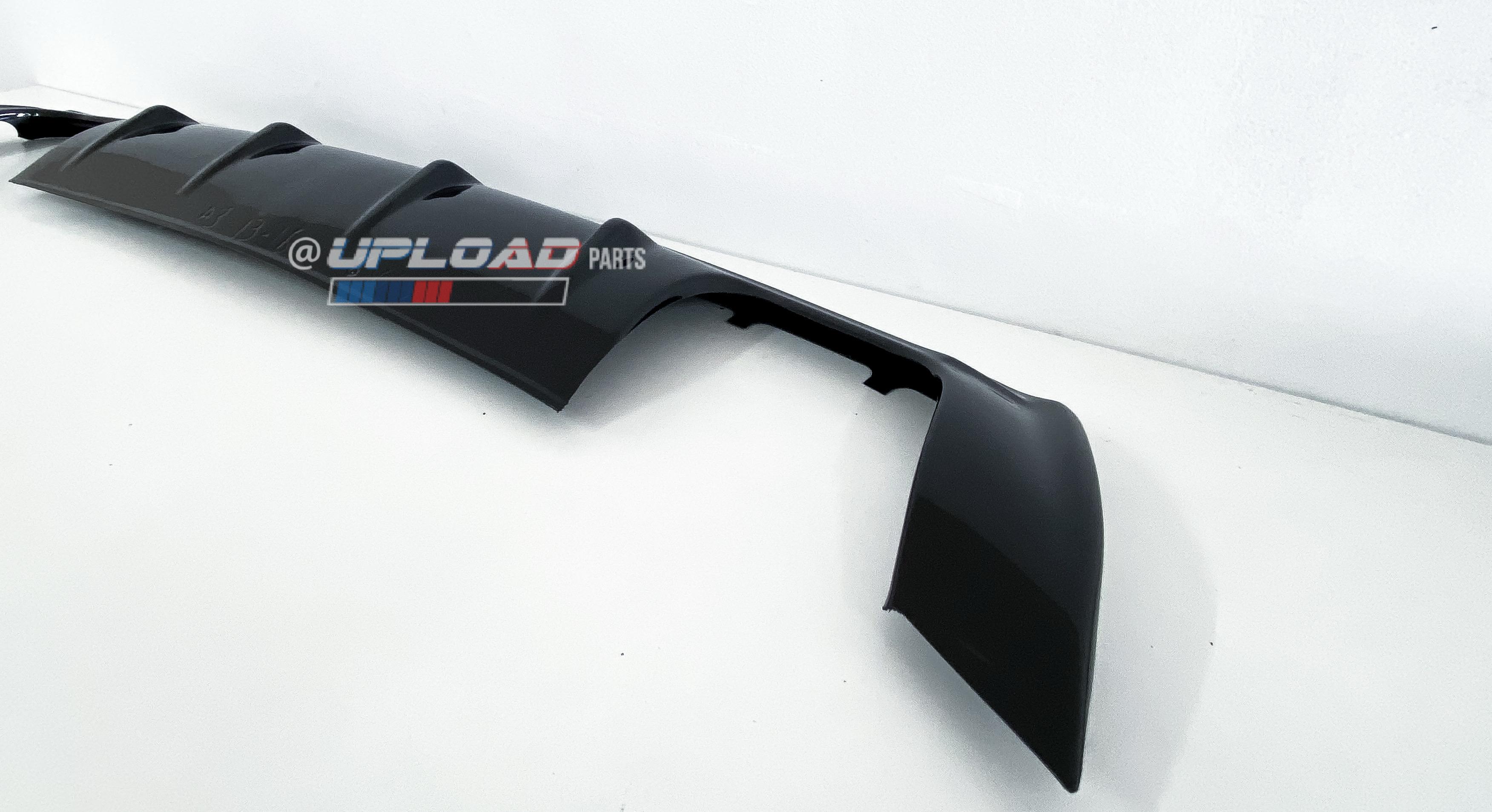 DIFUSOR AUDI A3 8V LOOK S3 2 SAÍDAS DUPLAS