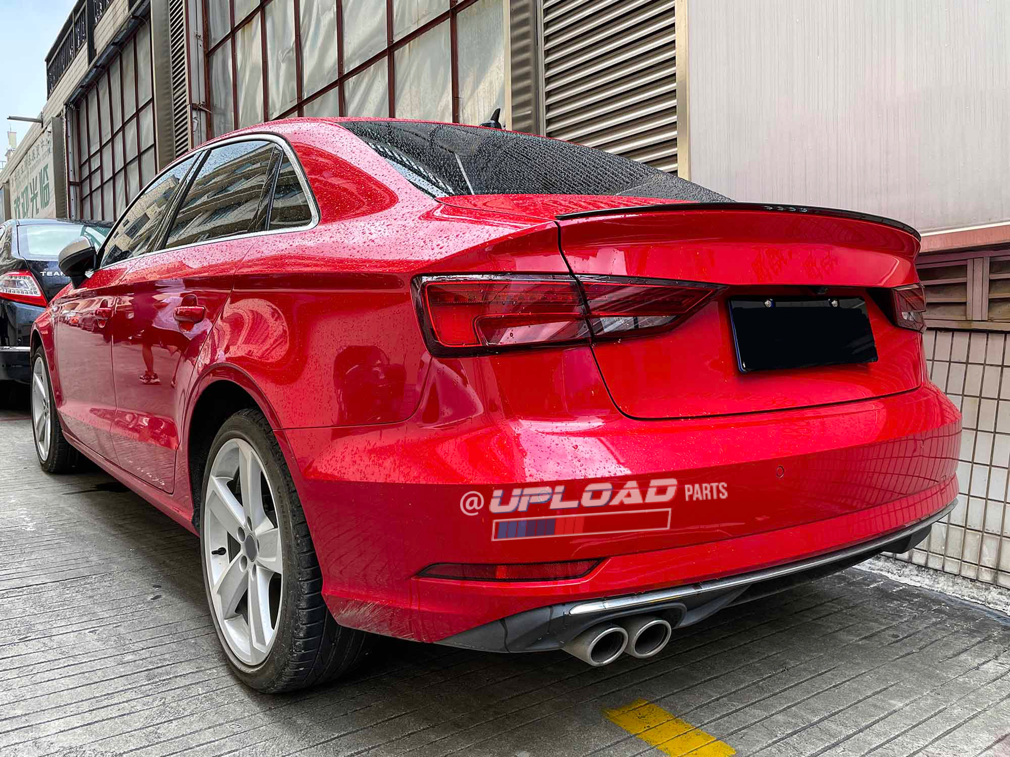 SPOILER AUDI A3 8V LOOK S LINE